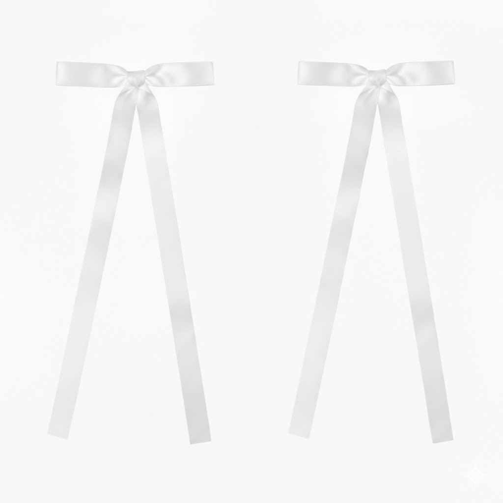Add-on White Bows